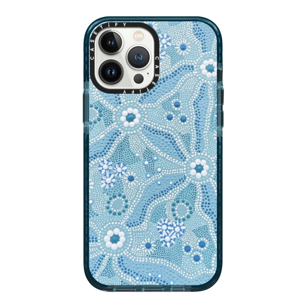 Impact iPhone 13 Pro Max Case - Nadyung (Water) - Aboriginal Art