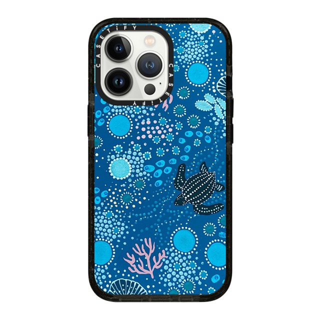 Krubi Creative x CASETiFY iPhone 13 Pro Case Black (Glitter) Impact Case Ocean is Calling Back to School Krubi Creative x CASETiFY iPhone 13 Pro Case Black (Glitter) Impact Case Ocean is Calling Back to School