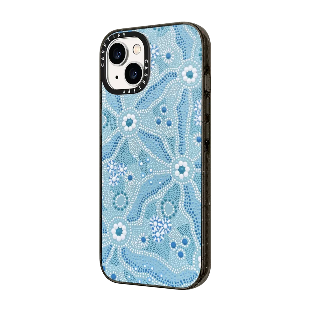 Impact iPhone 14 Plus Case - Nadyung (Water) - Aboriginal Art