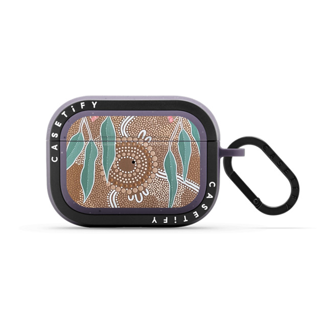 Krubi Creative x CASETiFY AirPods Pro Matte Deep Purple バウンス ケース PATH UNCHARTED Back to School Krubi Creative x CASETiFY AirPods Pro Matte Deep Purple バウンス ケース PATH UNCHARTED Back to School