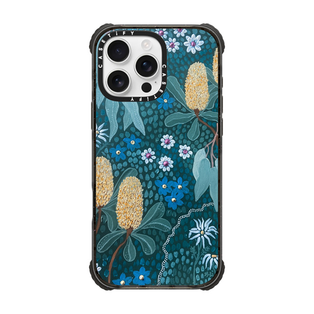 Krubi Creative x CASETiFY iPhone 16 Pro Max Case Black ウルトラ インパクトケース MagSafe 対応 Dhaura 'Earth' Krubi Creative x CASETiFY iPhone 16 Pro Max Case Black ウルトラ インパクトケース MagSafe 対応 Dhaura 'Earth'