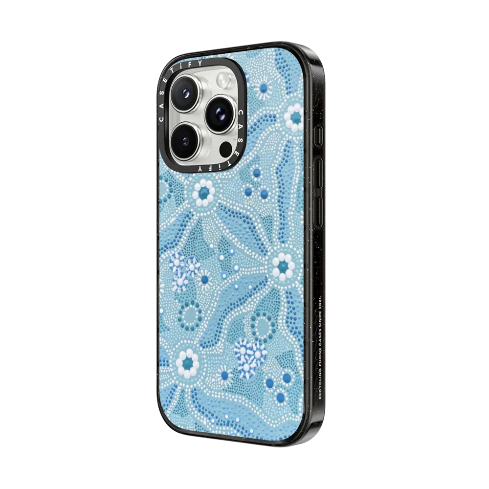 Impact iPhone 16 Pro Case - Nadyung (Water) - Aboriginal Art