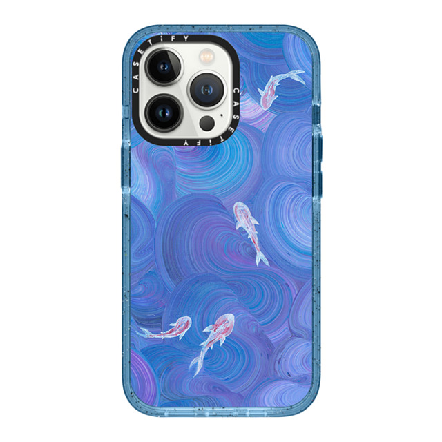 Katie Over x CASETiFY iPhone 13 Pro Case Summer,Animal xCr[u[ CpNgP[X Koi in The Deep