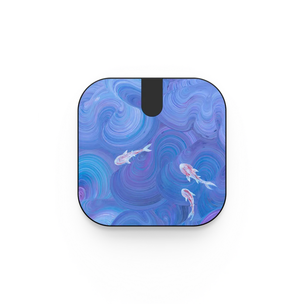 2-in-1 Charging Stand - Koi in the Deep