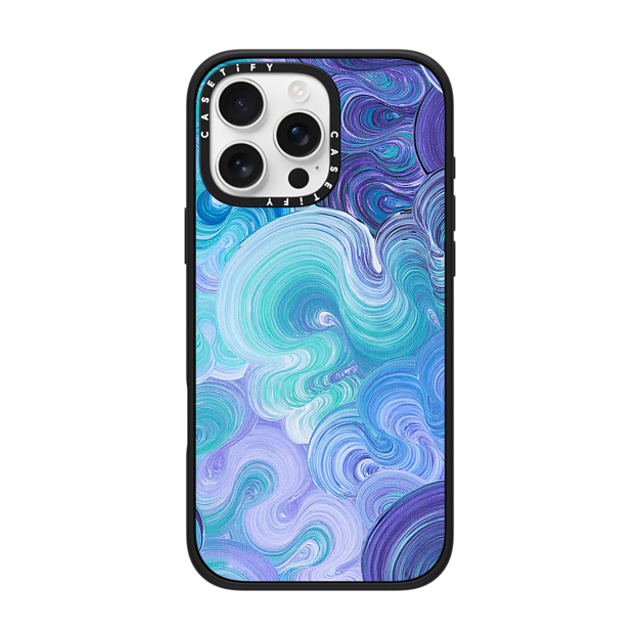 Katie Over x CASETiFY iPhone 16 Pro Max Case Rainbow,Pattern Matte Black Impact Case MagSafe Compatible Mermaid Back to School Katie Over x CASETiFY iPhone 16 Pro Max Case Rainbow,Pattern Matte Black Impact Case MagSafe Compatible Mermaid Back to School
