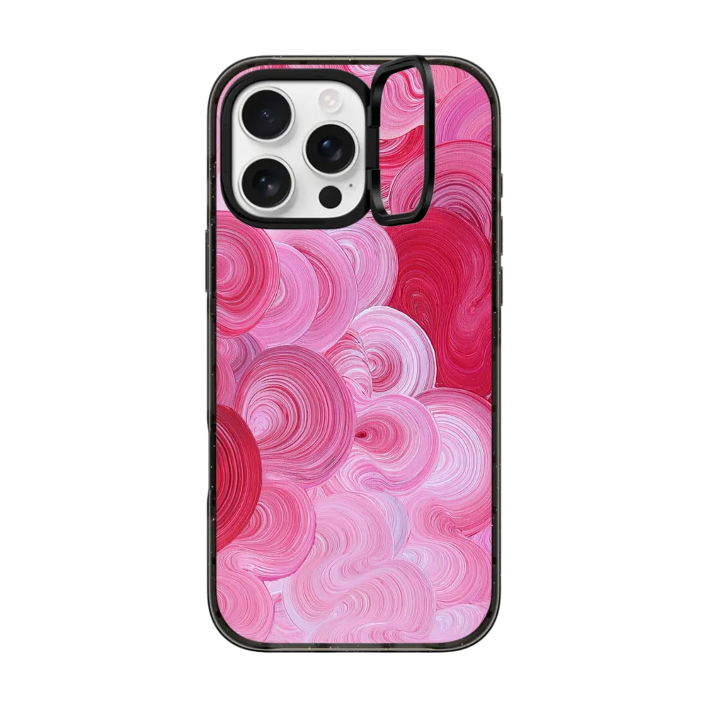 Impact Ring Stand iPhone 16 Pro Max Case MagSafe Compatible - Strawberry Dream