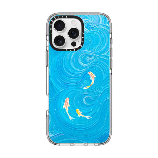 Katie Over x CASETiFY iPhone 16 Pro Max Case Fine Art Clear Clear Case MagSafe Compatible Swimming Koi by Katie Over Father's Day Katie Over x CASETiFY iPhone 16 Pro Max Case Fine Art Clear Clear Case MagSafe Compatible Swimming Koi by Katie Over Father's Day