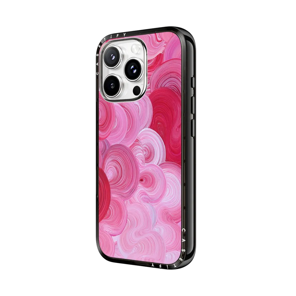 Compact iPhone 16 Pro Max Case MagSafe Compatible - Strawberry Dream