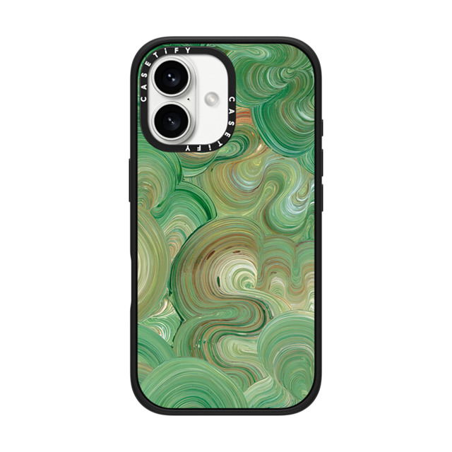 Katie Over x CASETiFY iPhone 16 Case Rainbow,Nature Matte Black Impact Case MagSafe Compatible オリーブ Mother's Day Katie Over x CASETiFY iPhone 16 Case Rainbow,Nature Matte Black Impact Case MagSafe Compatible オリーブ Mother's Day
