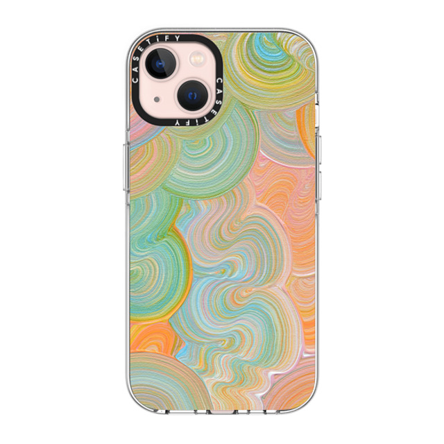 Katie Over x CASETiFY iPhone 13 ケース クリア クリア ケース MagSafe対応 Solar