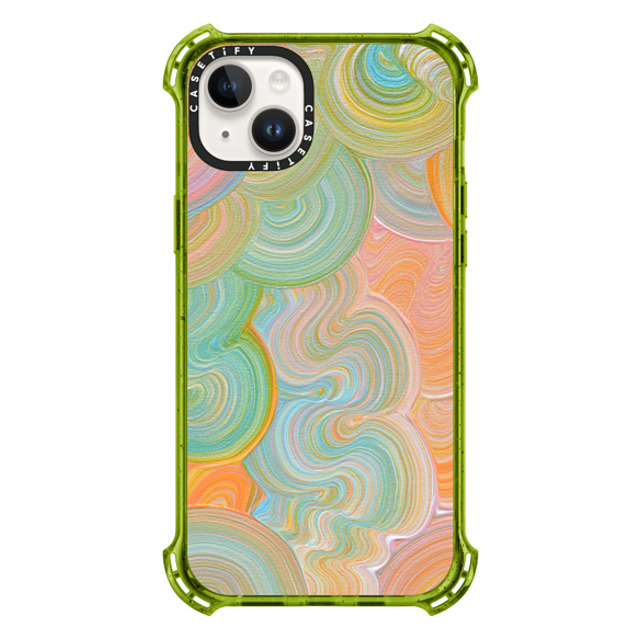 Katie Over x CASETiFY iPhone 14 Plus ケース Rainbow,Pattern Kiwi バウンスケース Solar Father's Day Katie Over x CASETiFY iPhone 14 Plus ケース Rainbow,Pattern Kiwi バウンスケース Solar Father's Day
