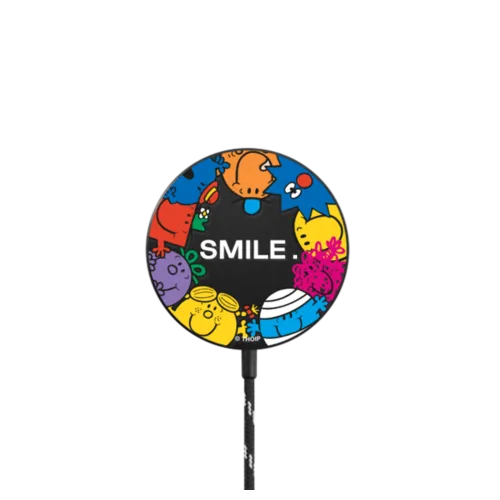   - Mr. Men Little Miss Around You Custom PowerThru Magnetic Wireless Charger