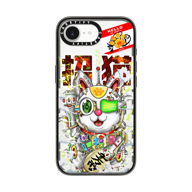 Number D x CASETiFY iPhone 16e Case Cat,Street Art Black Impact Case MagSafe Compatible HR-D05 Back to School Number D x CASETiFY iPhone 16e Case Cat,Street Art Black Impact Case MagSafe Compatible HR-D05 Back to School