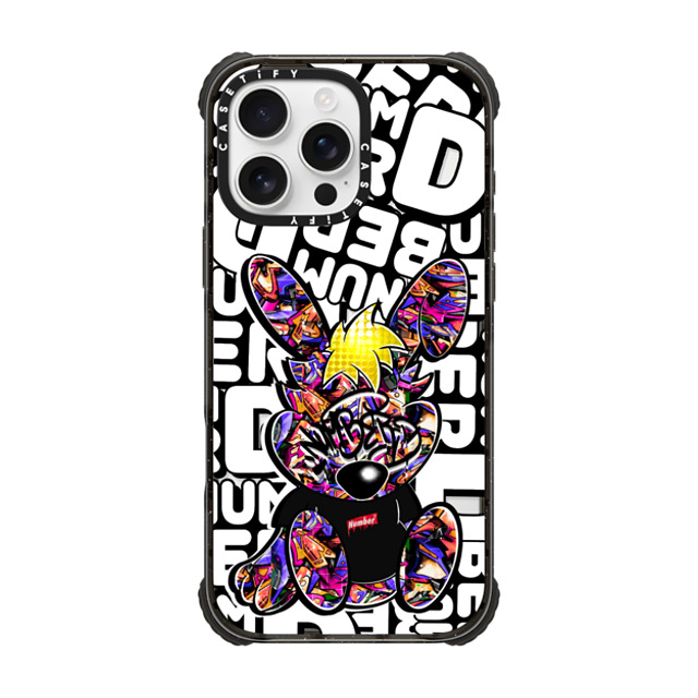 Number D x CASETiFY iPhone 16 Pro Max Case Bunny,Street Art Black ウルトラ インパクトケース MagSafe 対応 Punny Orange & Berry Father's Day Number D x CASETiFY iPhone 16 Pro Max Case Bunny,Street Art Black ウルトラ インパクトケース MagSafe 対応 Punny Orange & Berry Father's Day