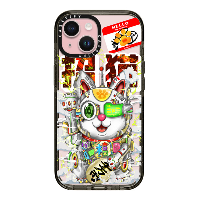 Number D x CASETiFY iPhone 15 Case Cat,Street Art Black Impact Case MagSafe Compatible HR-D05 Back to School Number D x CASETiFY iPhone 15 Case Cat,Street Art Black Impact Case MagSafe Compatible HR-D05 Back to School
