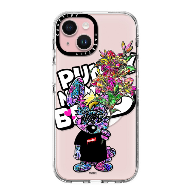 Number D x CASETiFY iPhone 15 ケース Bunny,Pop Art クリア クリア ケース MagSafe対応 Lily Punny PG by numberd Back to School Number D x CASETiFY iPhone 15 ケース Bunny,Pop Art クリア クリア ケース MagSafe対応 Lily Punny PG by numberd Back to School