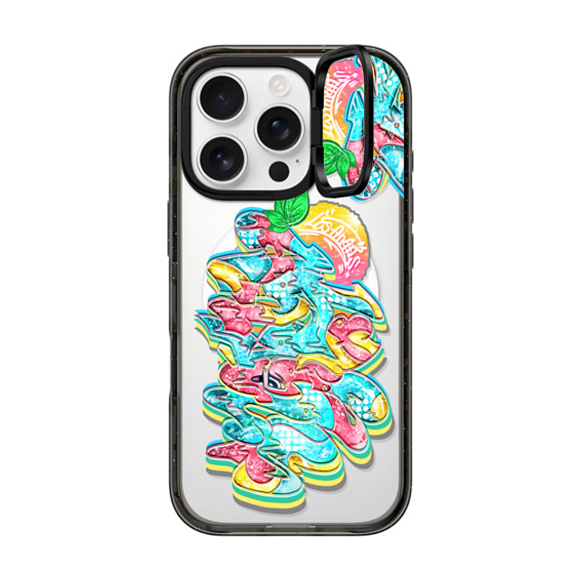 Number D x CASETiFY iPhone 16 Pro Case Travel,Street Art ブラック インパクトリングスタンドケース MagSafe対応 Wave of a Sun@Los Angels Mother's Day Number D x CASETiFY iPhone 16 Pro Case Travel,Street Art ブラック インパクトリングスタンドケース MagSafe対応 Wave of a Sun@Los Angels Mother's Day