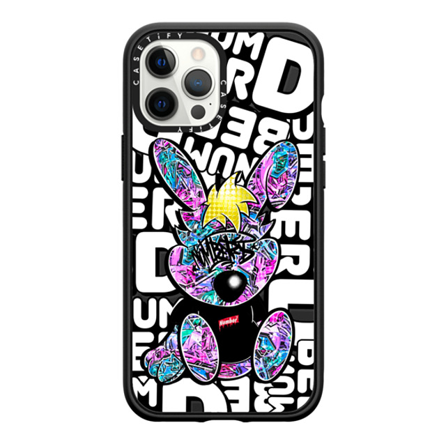 Number D x CASETiFY iPhone 12 Pro Max Case Bunny,Animal Matte Black Impact Case Punny-Peach Grapes Back to School Number D x CASETiFY iPhone 12 Pro Max Case Bunny,Animal Matte Black Impact Case Punny-Peach Grapes Back to School