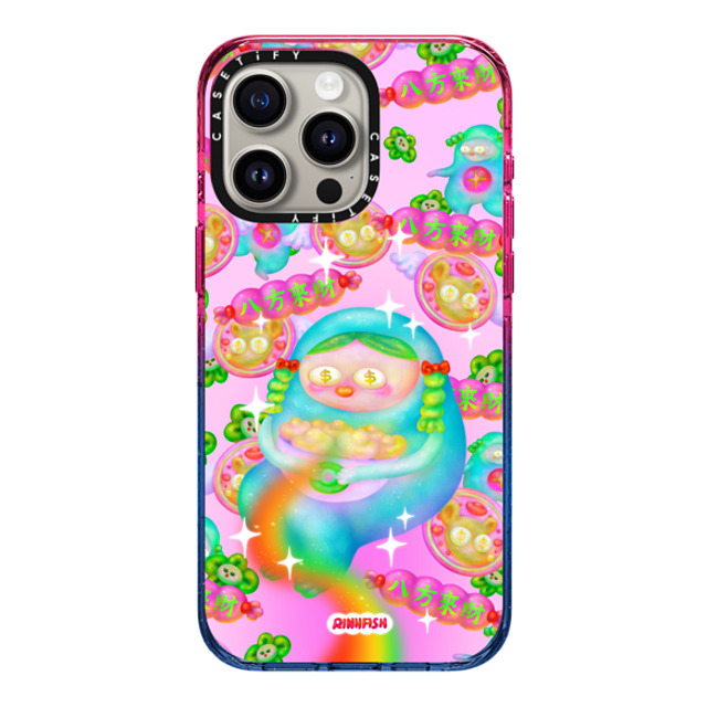 Riniifish x CASETiFY iPhone 15 Pro Max ケース Cotton Candy インパクトケース Fortune from All Direction