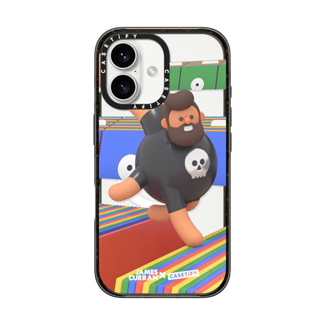 James Curran x CASETiFY iPhone 16 Case Cartoon,Portraiture Black Impact Case MagSafe Compatible SlimJim Music Mother's Day James Curran x CASETiFY iPhone 16 Case Cartoon,Portraiture Black Impact Case MagSafe Compatible SlimJim Music Mother's Day