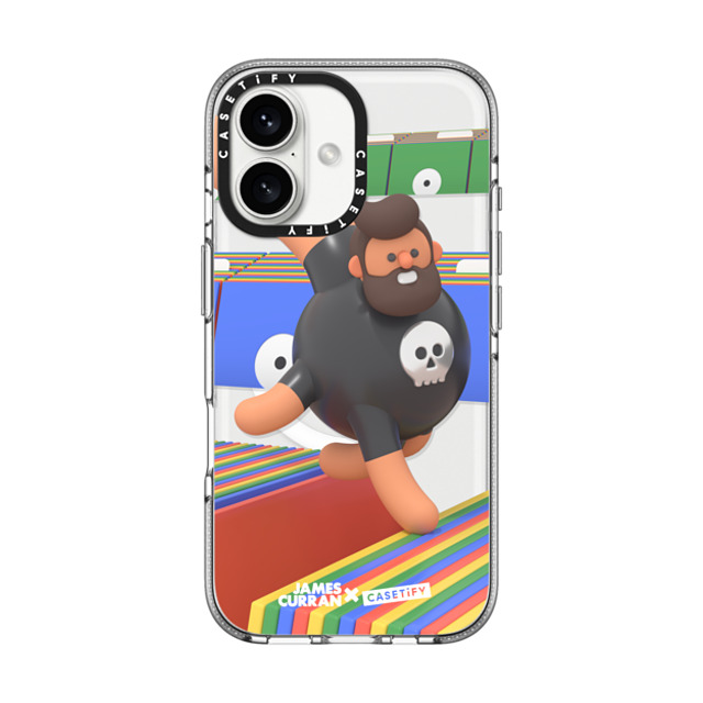 James Curran x CASETiFY iPhone 16 Case Cartoon,Portraiture Clear Clear Case MagSafe Compatible SlimJim Music Father's Day James Curran x CASETiFY iPhone 16 Case Cartoon,Portraiture Clear Clear Case MagSafe Compatible SlimJim Music Father's Day