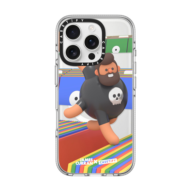 James Curran x CASETiFY iPhone 16 Pro ケース Cartoon,Portraiture クリア クリア ケース MagSafe対応 SlimJim Music Father's Day James Curran x CASETiFY iPhone 16 Pro ケース Cartoon,Portraiture クリア クリア ケース MagSafe対応 SlimJim Music Father's Day