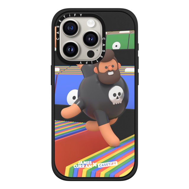 James Curran x CASETiFY iPhone 15 Pro Case Cartoon,Portraiture Matte Black Impact Case MagSafe Compatible SlimJim Music Father's Day James Curran x CASETiFY iPhone 15 Pro Case Cartoon,Portraiture Matte Black Impact Case MagSafe Compatible SlimJim Music Father's Day