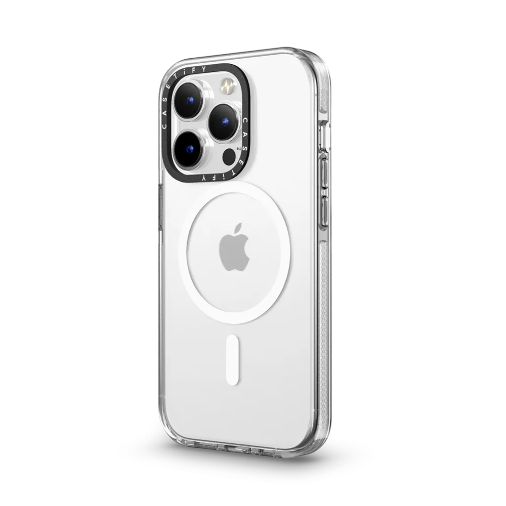 Clear iPhone 13 Pro Case MagSafe Compatible - Customization Artwork