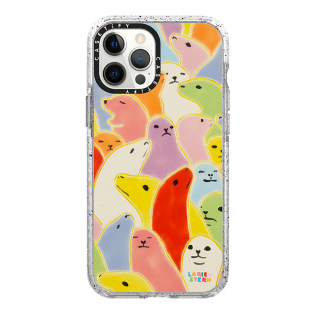 Lorien Stern x CASETiFY iPhone 12 Pro Max ケース フロスト インパクトケース Seal Summer by Lorien Stern