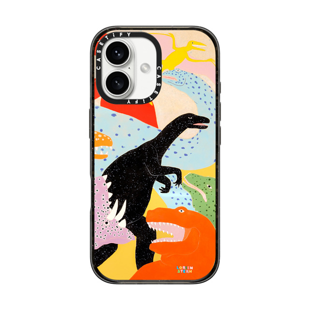 Lorien Stern x CASETiFY iPhone 16 Case Black Impact Case MagSafe Compatible Old Friends Back to School Lorien Stern x CASETiFY iPhone 16 Case Black Impact Case MagSafe Compatible Old Friends Back to School