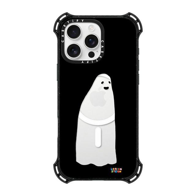 Lorien Stern x CASETiFY iPhone 16 Pro Max ケース ブラック バウンスケース Ghost Mirror