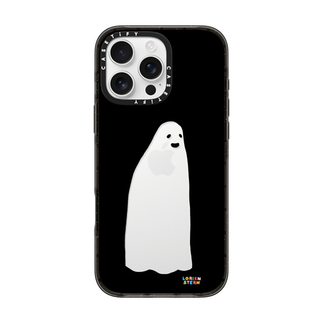 Lorien Stern x CASETiFY iPhone 16 Pro Max ケース ブラック インパクトケース Ghost Mirror