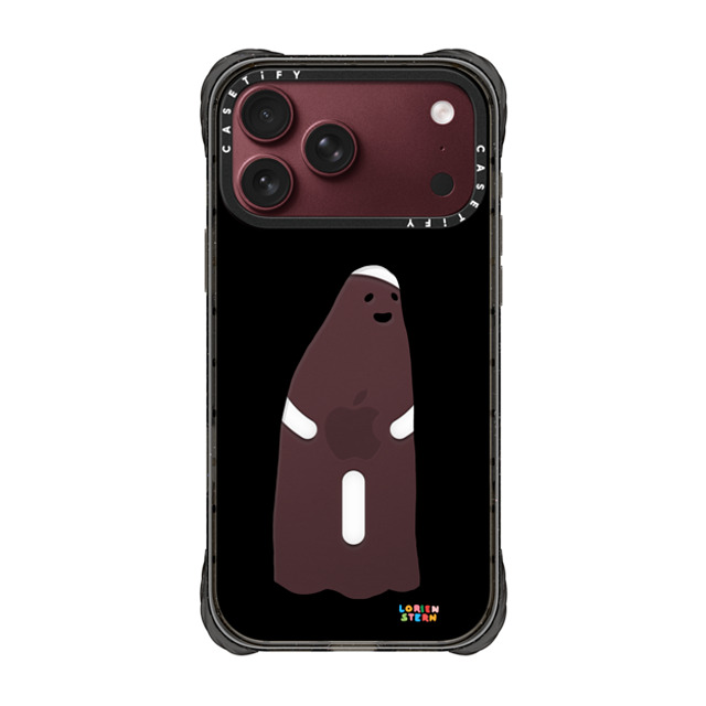 Lorien Stern x CASETiFY iPhone 18 Pro Max �P�[�X Cartoon,Minimalism �u���b�N �E���g�� �C���p�N�g�P�[�X MagSafe �Ή� Ghost Mirror