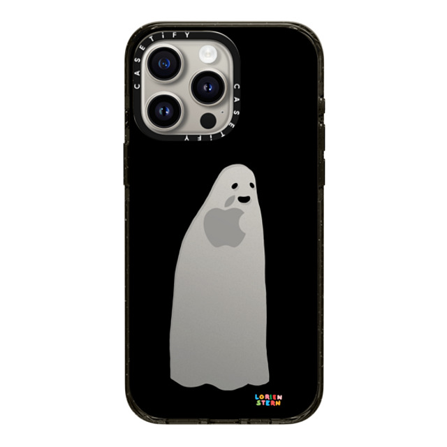 Lorien Stern x CASETiFY iPhone 15 Pro Max ケース ブラック インパクトケース Ghost Mirror