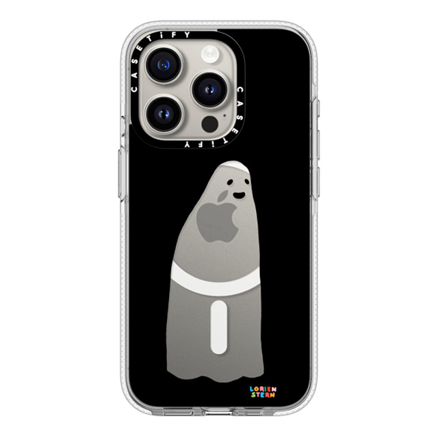 Lorien Stern x CASETiFY iPhone 15 Pro ケース クリア クリア ケース MagSafe対応 Ghost Mirror