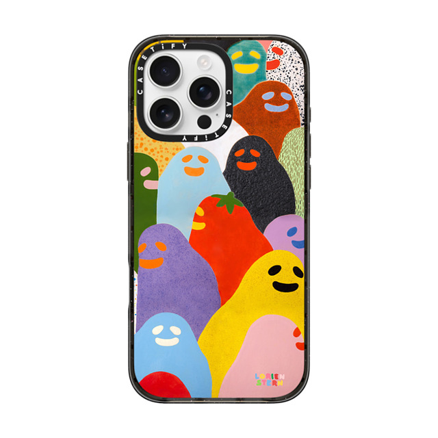 Lorien Stern x CASETiFY iPhone 16 Pro Max ケース ブラック インパクトケース MagSafe対応 After Party