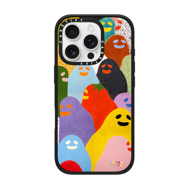 Lorien Stern x CASETiFY iPhone 16 Pro ケース マットブラック インパクトケース After Party