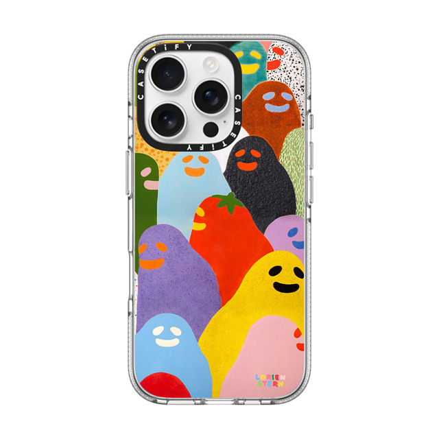 Lorien Stern x CASETiFY iPhone 16 Pro ケース クリア クリア ケース MagSafe対応 After Party