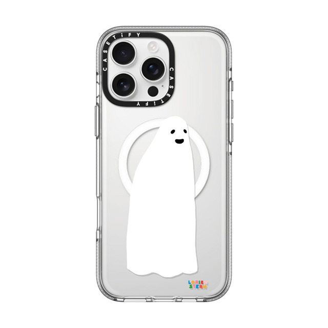 Lorien Stern x CASETiFY iPhone 16 Pro Max ケース Cartoon,Icon クリア クリア ケース MagSafe対応 Ghost Snow Globe Father's Day Lorien Stern x CASETiFY iPhone 16 Pro Max ケース Cartoon,Icon クリア クリア ケース MagSafe対応 Ghost Snow Globe Father's Day
