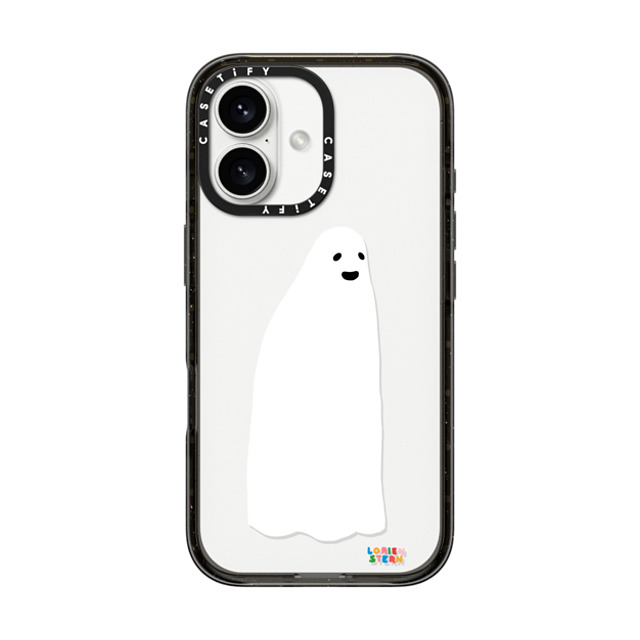 Lorien Stern x CASETiFY iPhone 16 Case Cartoon,Icon Black Impact Case Ghost Snow Globe Father's Day Lorien Stern x CASETiFY iPhone 16 Case Cartoon,Icon Black Impact Case Ghost Snow Globe Father's Day