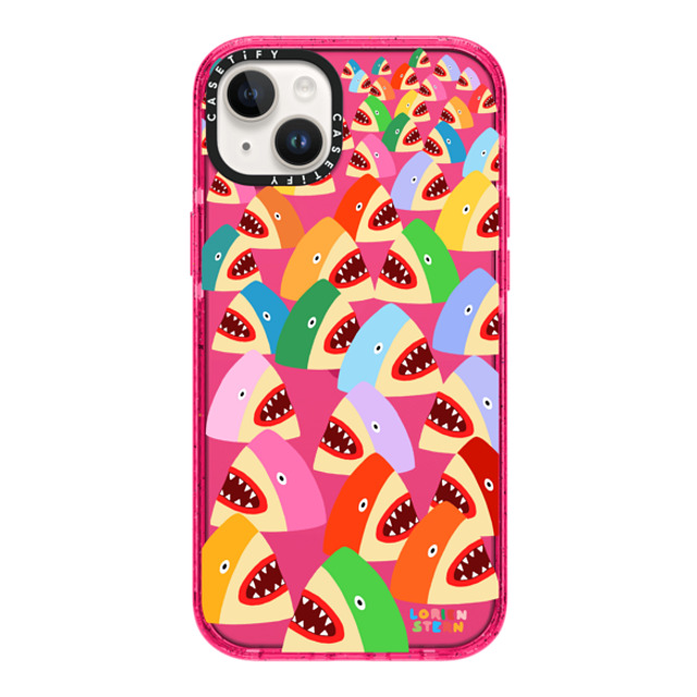Lorien Stern x CASETiFY iPhone 14 Plus Case Cartoon,Pattern Bubble Gum インパクトケース Shark Party Mother's Day Lorien Stern x CASETiFY iPhone 14 Plus Case Cartoon,Pattern Bubble Gum インパクトケース Shark Party Mother's Day