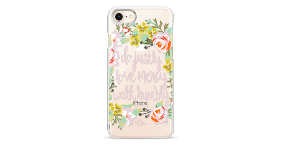 Micah 6:8 - Floral – Casetify