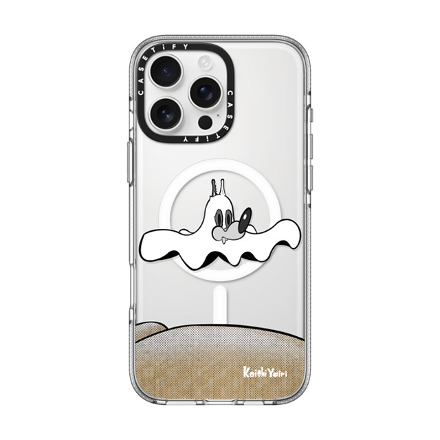 Koichi Yairi x CASETiFY iPhone 16 Pro Max Case Cartoon,Pop Art クリア クリア ケース MagSafe対応 Hovering Sanders Mother's Day Koichi Yairi x CASETiFY iPhone 16 Pro Max Case Cartoon,Pop Art クリア クリア ケース MagSafe対応 Hovering Sanders Mother's Day