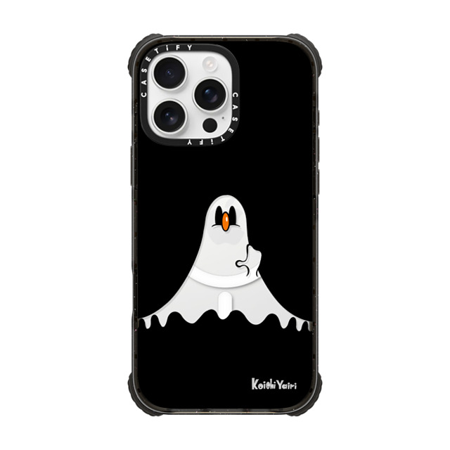 Koichi Yairi x CASETiFY iPhone 16 Pro Max Case Cartoon,Pop Art Black ウルトラ インパクトケース MagSafe 対応 Ghost Moony Father's Day Koichi Yairi x CASETiFY iPhone 16 Pro Max Case Cartoon,Pop Art Black ウルトラ インパクトケース MagSafe 対応 Ghost Moony Father's Day