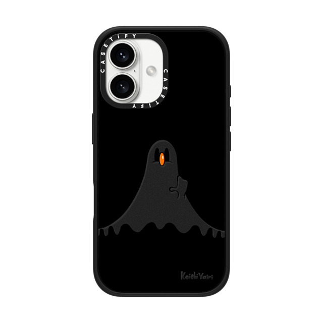 Koichi Yairi x CASETiFY iPhone 16 ケース Cartoon,Pop Art マットブラック インパクトケース MagSafe対応 Ghost Moony Father's Day Koichi Yairi x CASETiFY iPhone 16 ケース Cartoon,Pop Art マットブラック インパクトケース MagSafe対応 Ghost Moony Father's Day