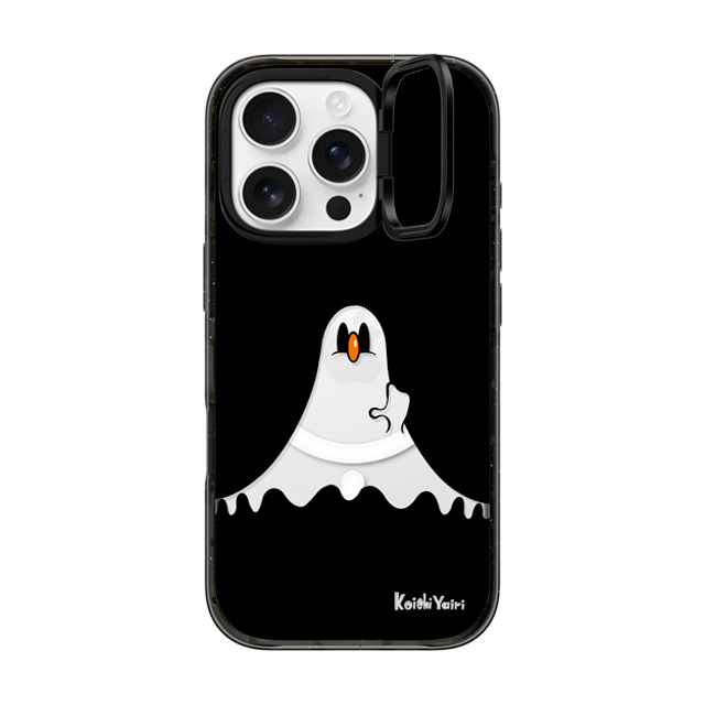 Koichi Yairi x CASETiFY iPhone 16 Pro Case Cartoon,Pop Art Black インパクトリングスタンドケース MagSafe対応 Ghost Moony Father's Day Koichi Yairi x CASETiFY iPhone 16 Pro Case Cartoon,Pop Art Black インパクトリングスタンドケース MagSafe対応 Ghost Moony Father's Day