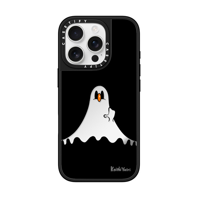 Koichi Yairi x CASETiFY iPhone 16 Pro Case Cartoon,Pop Art Silver on Black ミラーケース MagSafe対応 Ghost Moony Father's Day Koichi Yairi x CASETiFY iPhone 16 Pro Case Cartoon,Pop Art Silver on Black ミラーケース MagSafe対応 Ghost Moony Father's Day