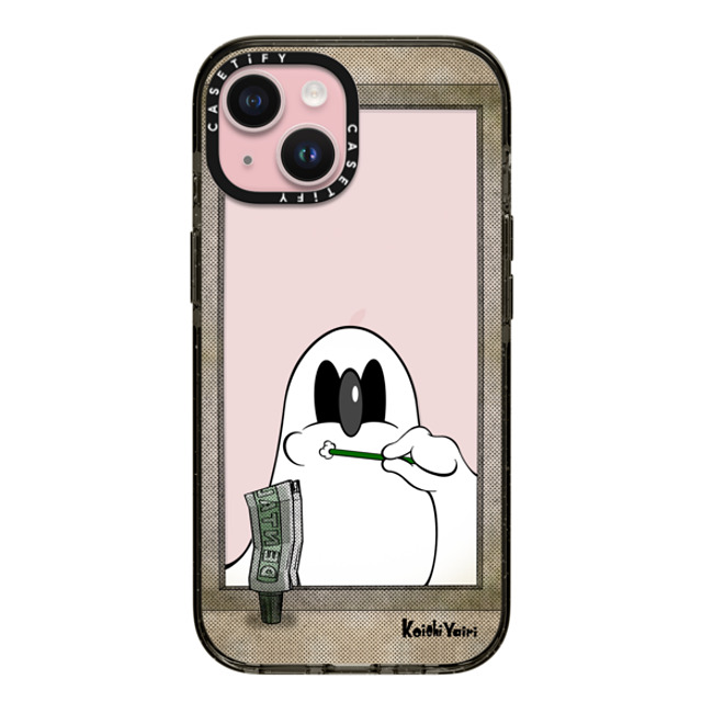Koichi Yairi x CASETiFY iPhone 15 Case Cartoon,Pop Art Black インパクトケース Ghost & Miller Mother's Day Koichi Yairi x CASETiFY iPhone 15 Case Cartoon,Pop Art Black インパクトケース Ghost & Miller Mother's Day