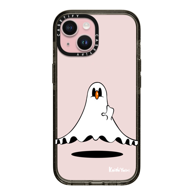Koichi Yairi x CASETiFY iPhone 15 Case Cartoon,Pop Art ブラック インパクトケース Moony ghost Mother's Day Koichi Yairi x CASETiFY iPhone 15 Case Cartoon,Pop Art ブラック インパクトケース Moony ghost Mother's Day