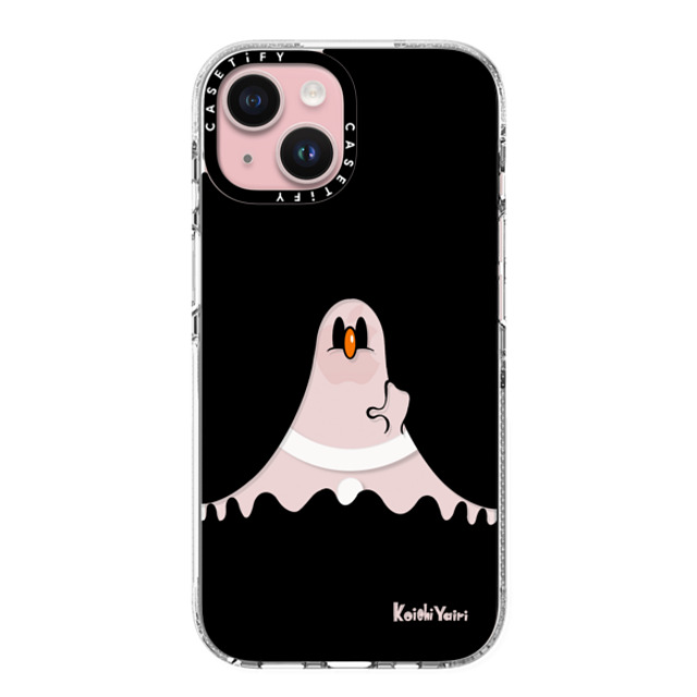 Koichi Yairi x CASETiFY iPhone 15 ケース Cartoon,Pop Art クリア クリア ケース MagSafe対応 Ghost Moony Father's Day Koichi Yairi x CASETiFY iPhone 15 ケース Cartoon,Pop Art クリア クリア ケース MagSafe対応 Ghost Moony Father's Day